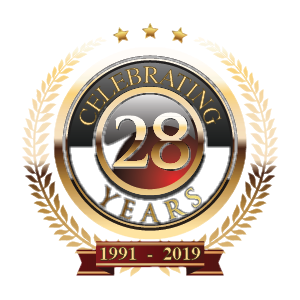 28 Year logo